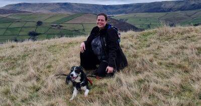 Rescue dog walking 1,000 miles for Manchester charity who saved him - manchestereveningnews.co.uk - Manchester - state Indiana - county Mills