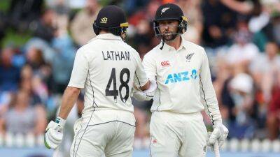 Tom Latham - Devon Conway - Ross Taylor - Henry Nicholls - NZ vs Eng, 2nd Test, Day 3: Tom Latham, Devon Conway Lead New Zealand Fightback To Frustrate England - sports.ndtv.com - New Zealand - India -  Wellington - county Kane