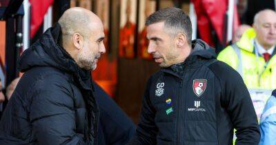 Bournemouth boss Gary O'Neil gives verdict on 'ruthless' Man City side amid Arsenal title race