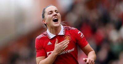 Alessia Russo - Leah Galton - Mary Earps - Vilde Boe Risa's screamer helps send Manchester United into FA Cup quarter finals - manchestereveningnews.co.uk - Manchester - Spain