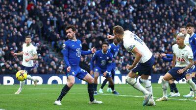 Thiago Silva - Wesley Fofana - Harry Kane - Oliver Skipp - Pierre Emile Hojbjerg - Dejan Kulusevski - Fraser Forster - Tottenham down Chelsea to pile pressure on Potter - rte.ie - county Kane