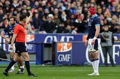 It's a red card frenzy as France end Scotland's Six Nations Grand Slam dream
