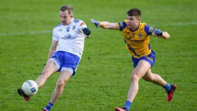 Conor Maccarthy - Monaghan hold firm to end Roscommon's unbeaten run - rte.ie - county Roscommon