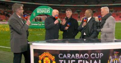 'You should resign' - Roy Keane jokes with Erik ten Hag after dancing with Man United players