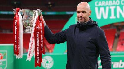 Ten Hag 'onto next cup' after nearly leaving trophy behind