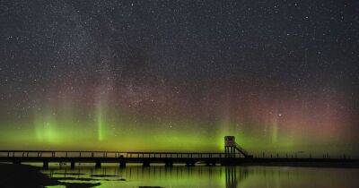 LIVE: Northern Lights seen in Wales, Ireland and as far south in England as Cornwall