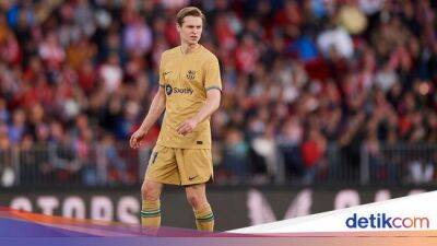 El Clasico - Frenkie De-Jong - Barcelona Kecewa Banget Gagal Jauhi Real Madrid - sport.detik.com