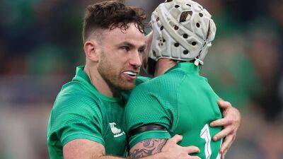 Andy Farrell - Hugo Keenan - Six Nations team of the week: Three Irish make the cut - rte.ie - France - Italy - Scotland - Ireland -  Rome -  Hugo