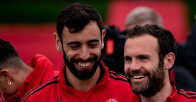 Juan Mata sends message to Bruno Fernandes after Manchester United win Carabao Cup