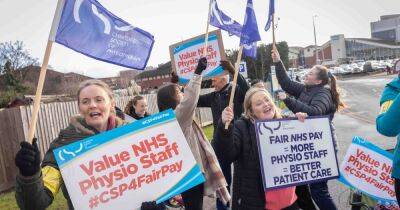Thousands of physios to walk out in biggest strike to date as unions accuse government of refusing to negotiate - manchestereveningnews.co.uk - Manchester