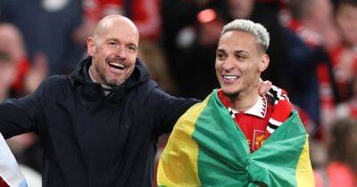 What Erik ten Hag told Antony after Manchester United won Carabao Cup - manchestereveningnews.co.uk - Manchester - Netherlands - Brazil