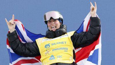 Mia Brookes: British sensation, 16, makes history with snowboard slopestyle world title