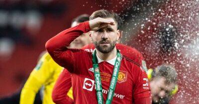 Luke Shaw explains why Manchester United players did not get a day off after winning Carabao Cup
