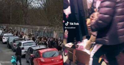 "Actual carnage": Sample sale descends into chaos with huge queues and people ‘fighting’ over clothes