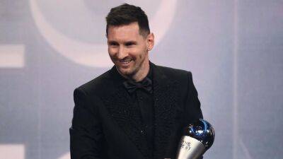 Lionel Messi wins Best FIFA Men's Player Award ahead of Kylian Mbappe and Karim Benzema