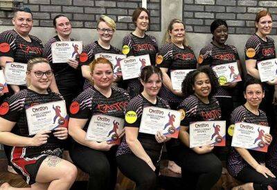 Female-only class at Ashford's Canton Martial Arts going from strength to strength as first anniversary approaches - kentonline.co.uk