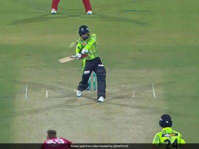 Watch: Rashid Khan's Helicopter Shot Flies For A 99m Six In Pakistan Super League