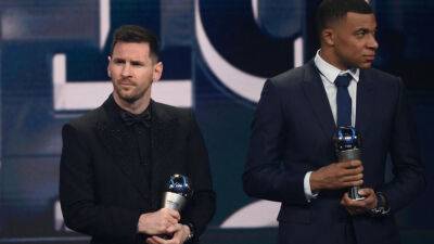Lionel Messi - Robert Lewandowski - Karim Benzema - Kylian Mbappe - Messi beats Mbappé to FIFA Best award, Putellas retains women's prize - france24.com - France - Usa - Argentina - Poland