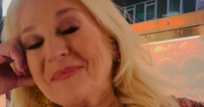 Vanessa Feltz appears close to tears as she's asked 'how do you really feel' after split