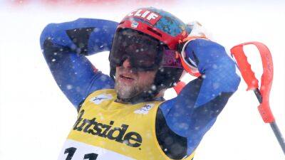 AJ Ginnis admits straddle during men’s slalom at Palisades Tahoe - ‘it doesn’t look good for me!’