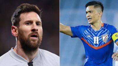 Lionel Messi - Karim Benzema - Kylian Mbappe - Sunil Chhetri - India Captain Sunil Chhetri's First Choice At FIFA Awards Was This Player. It's Not Lionel Messi - sports.ndtv.com - France - Argentina - India