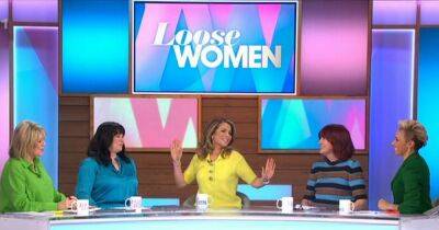 ITV Loose Women rush to check on Natasha Kaplinsky as audience gasp over stumble live on air - manchestereveningnews.co.uk - Britain - Ukraine