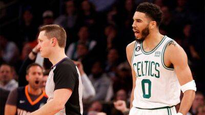 Celtics’ Jayson Tatum earns first career ejection against Knicks: ‘Good for my rep’