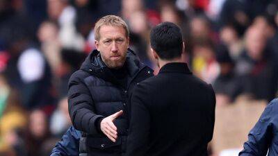 Arsenal manager Mikel Arteta empathises with under-pressure Graham Potter - 'You cannot destroy your life'