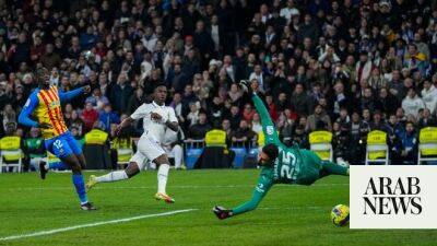 Vinicius scores, escapes injury after hard hit in Real Madrid win