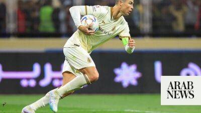Ronaldo scores first goal for Al-Nassr to salvage a late point against Al-Fateh