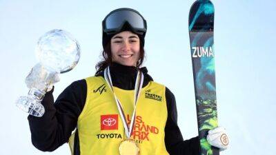 Eileen Gu - Canadian freestyle skier Rachael Karker secures 1st crystal globe with bronze at halfpipe World Cup finals - cbc.ca - Britain - Canada - China - Beijing