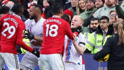 Marcus Rashford - Patrick Vieira - Will Hughes - Jeffrey Schlupp - Casemiro red card takes shine off victory over Crystal Palace - rte.ie - Manchester - Brazil - county Eagle