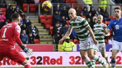 James Brown - Aaron Mooy - David Turnbull - Daizen Maeda - Celtic ease to 4-1 win over St Johnstone to restore nine-point lead over Rangers - rte.ie - Scotland - Japan - county Ross - county Park