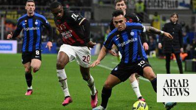 Martinez scores again as Inter beat Milan in Serie A derby