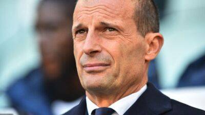 Juventus need 40 points to avoid relegation, says Allegri