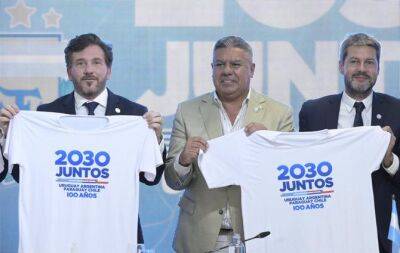 Diego Maradona - Argentina, Chile, Uruguay, Paraguay launch WC2030 bid - beinsports.com - Qatar - France - Ukraine - Spain - Portugal - Usa - Argentina - Mexico - Canada - Egypt -  Buenos Aires - Saudi Arabia - Chile - Uruguay - Paraguay -  Montevideo