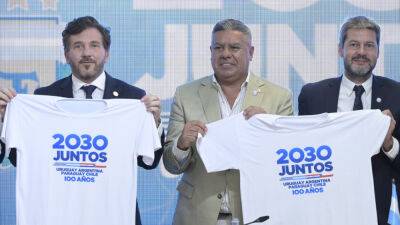 Diego Maradona - Argentina, Chile, Uruguay, Paraguay launch WC2030 bid - guardian.ng - Ukraine - Spain - Portugal - Usa - Argentina - Egypt -  Buenos Aires - Saudi Arabia - Chile - Uruguay - Paraguay -  Montevideo
