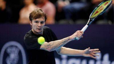 Alexander Bublik - Bublik smashes three racquets in Montpellier meltdown - channelnewsasia.com - Russia - France - Australia - Kazakhstan