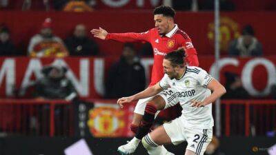 Super-sub Sancho helps Man United fight back for draw with Leeds