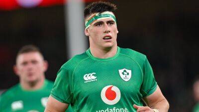 Sheehan ruled out as Ireland make one change for France