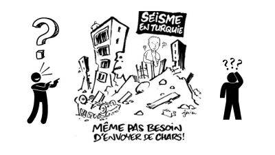 Is it freedom of speech or insult? Charlie Hebdo's earthquake caricature made Turks angry - euronews.com - France - Turkey