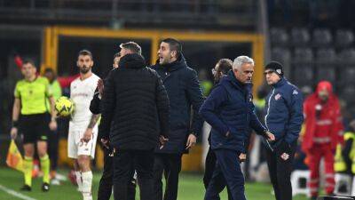 Cremonese 2-1 Roma: Jose Mourinho sent off as hosts claim first Serie A win in 27 years in dramatic match