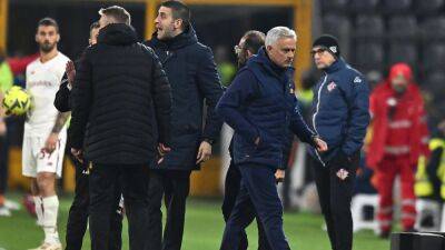 European round-up: Jose Mourinho sees red in Roma loss