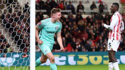 Evan Ferguson sends Brighton to FA Cup quarter-finals as Blackburn Rovers shock Leicester City