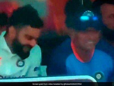 Watch: Virat Kohli's Joke Cracks Up Coach Rahul Dravid During 3rd Test