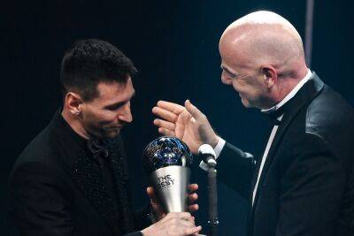 Lionel Messi - Gianni Infantino - Paris St Germain - Kylian Mbappe - Alex Morgan - Again, Messi is world’s best as Argentina clears FIFA Awards - guardian.ng - Qatar - France - Spain - Argentina -  Paris - state Indiana - county San Diego - county Morgan