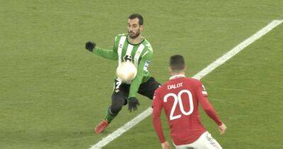 Why Real Betis goal vs Manchester United wasn’t disallowed for handball by VAR