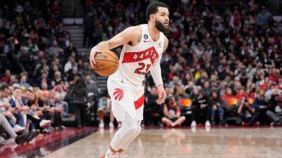 Scottie Barnes - Jae C.Hong - Raptors' Fred VanVleet fined for ripping NBA referees after loss to Clippers - foxnews.com - Los Angeles -  Los Angeles - county Taylor - county Barnes