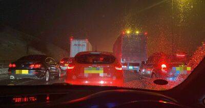 Many Greater Manchester roads closed this morning after 'awful' blizzard conditions