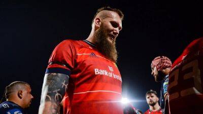 Peter Omahony - Peter O'Mahony delighted for RG Snyman after long road to recovery - rte.ie - Scotland - South Africa - Ireland